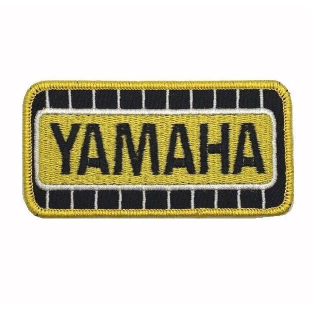 Yamaha Vintage Embroidered IronOn Sew-On Patch - NEW